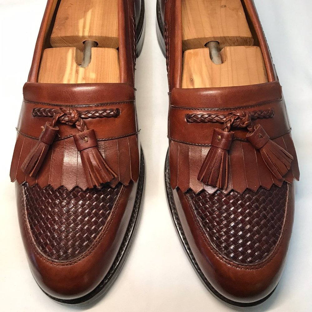 ALLEN EDMONDS Cody Tassel Loafer Chili Brown